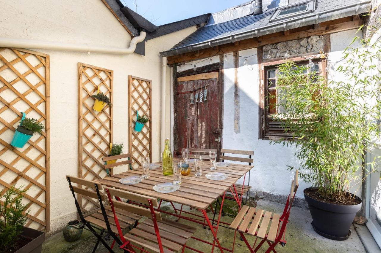 Les Oiseaux Du Corsaire 3 House & Terrace 6 P - Center Honfleur Βίλα Εξωτερικό φωτογραφία
