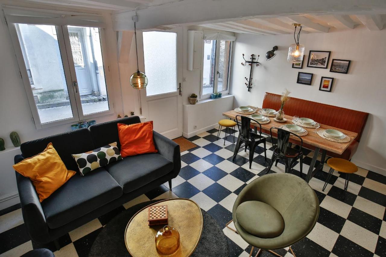 Les Oiseaux Du Corsaire 3 House & Terrace 6 P - Center Honfleur Βίλα Εξωτερικό φωτογραφία