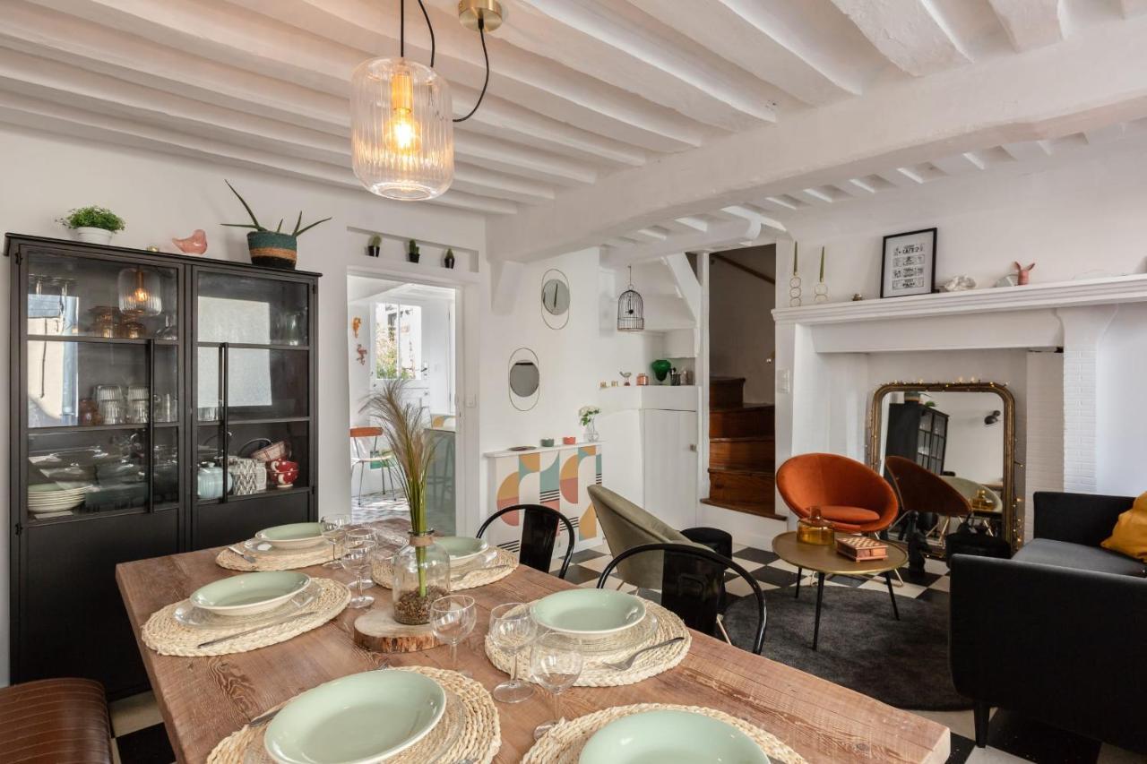 Les Oiseaux Du Corsaire 3 House & Terrace 6 P - Center Honfleur Βίλα Εξωτερικό φωτογραφία